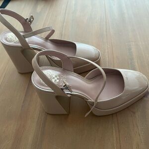 Vince Camuto Dede Platform Pump—Nude